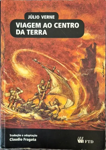 livro viagem ao centro da terra