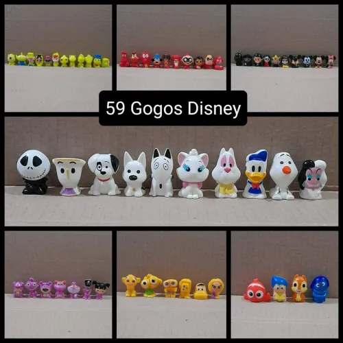 Lote 59 Gogos da Disney sem repetidos