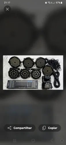 Kit de Iluminação para eventos