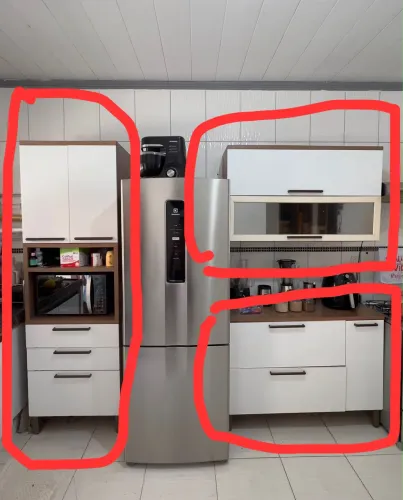Cozinha modulada