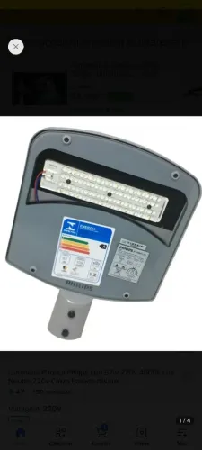 Luminária pública Philips