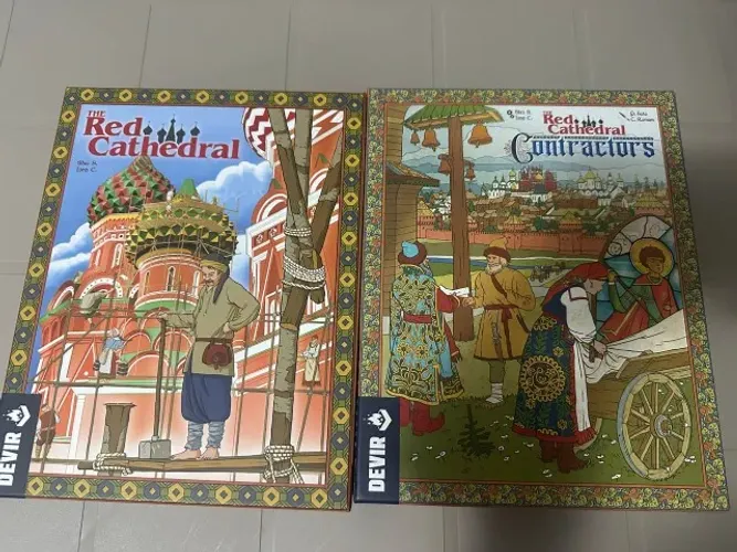 The Red Cathedral + Expansão (Jogo de Tabuleiro)