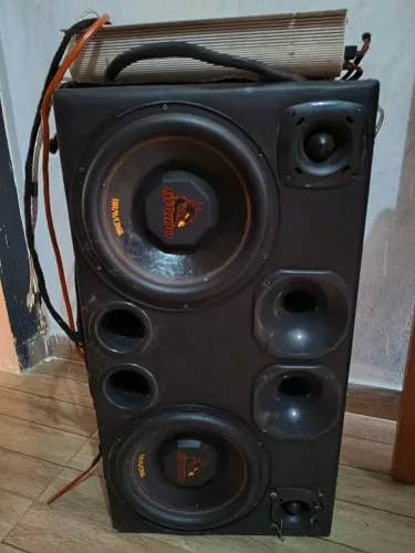 Caixa de som completa 450 rms