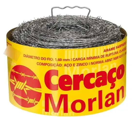 Arame Farpado 250M Cercaço Morlan