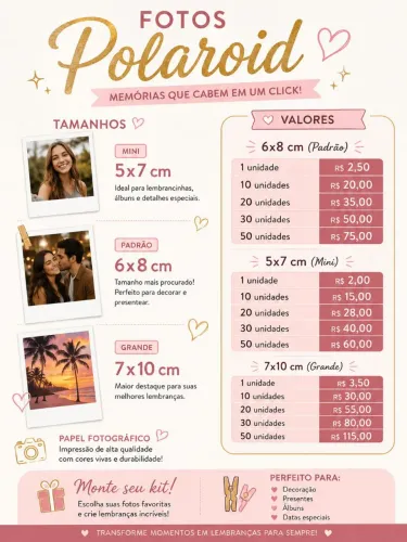 Fotos polaroids