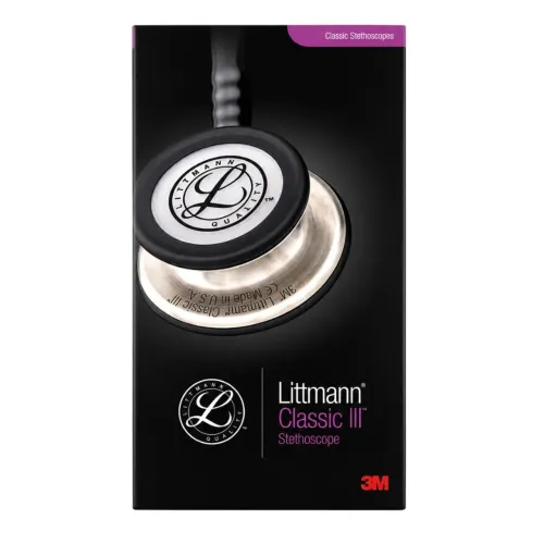 Estetoscópio 3M Littmann® Classic III 5803 Black Edition