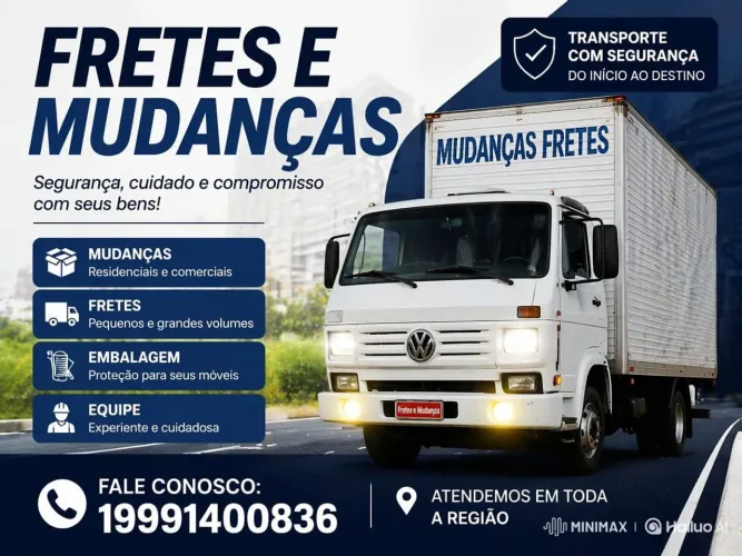 Faço mudanças e fretes , Domingos e feriados