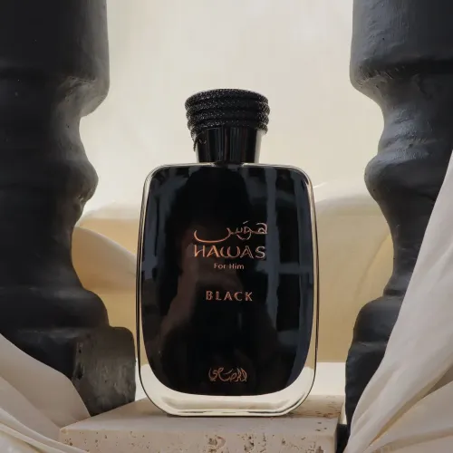 Perfume Rasasi Hawas Black  100ml Árabe Importado Original Novo Lacrado Alta fixação 