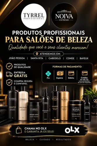 Produtos Profissionais para Salão de Beleza | Tyrrel e Noiva Extreme