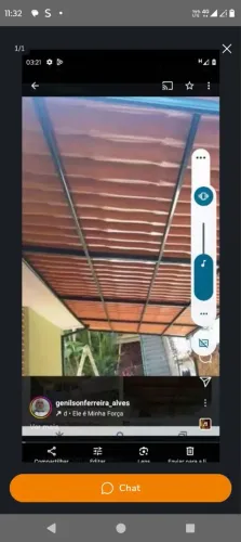 Preciso de uma pessoa que faça reparo em telhado PVC