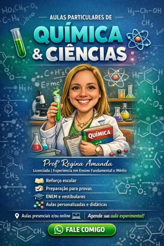 Aulas particulares de Química e Ciências