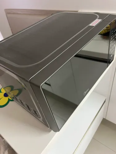MICROONDAS 20litros PRATA ESPELHADO 