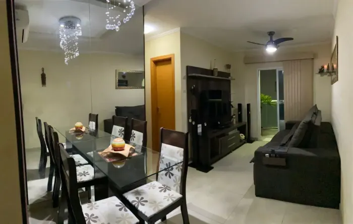 OTIMO APARTAMENTO COM TODOS O MOVEIS