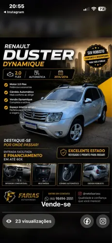 Renault Duster Dynamique 2.0 Hi-flex 16V Aut. 2014