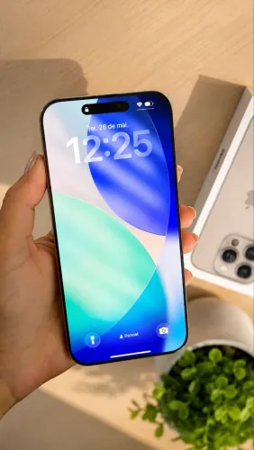 iPhone 16 Pro Max 256GB Prata, Desbloqueado