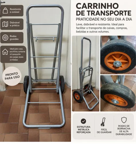 CARRINHO DE TRANSPORTE
