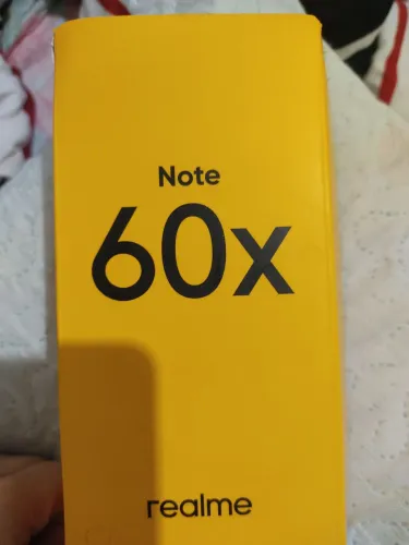 Realme note 60x com defeito no display 