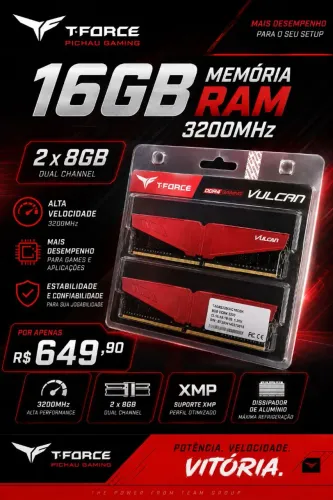 Memoria ram 16gb ddr4 3200mhz 3x8