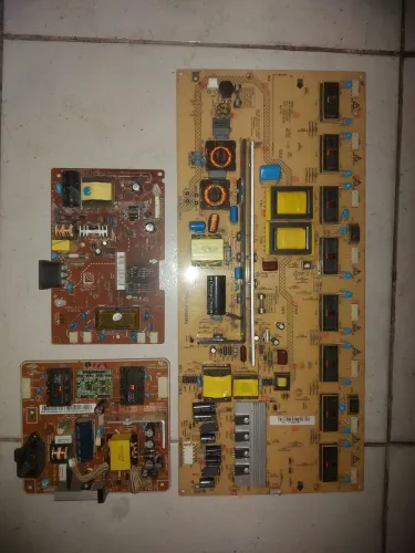 Lote de placas fontes e inverter ccfl para tvs