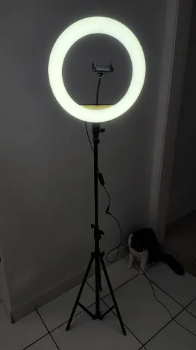 Ring light Luz iluminação de vídeos