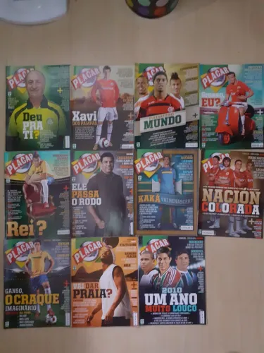 REVISTA PLACAR - ANO 2011 - 11 EDIÇÕES