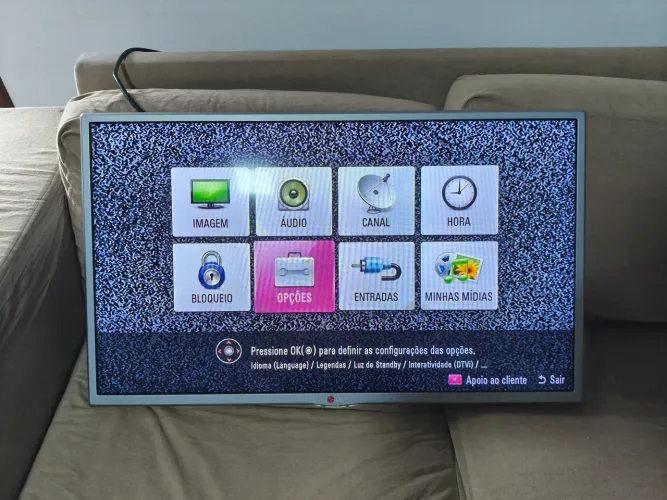 Tv led 32 Polegadas - LG 32LB560B - Conversor Integrado, Painel iPS- HDMI e USB.
