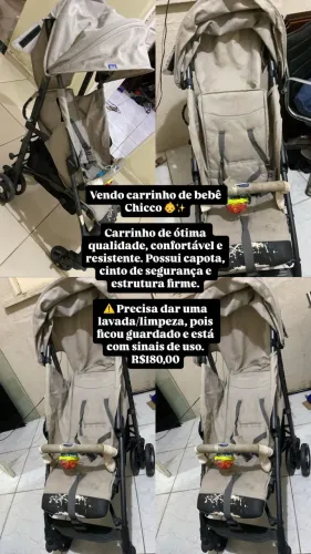 Carrinho de bebê Chico