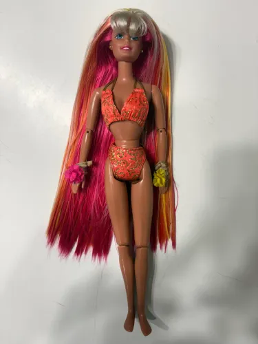 barbie hula hair 1996