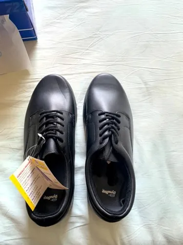 Sapato Masculino Social - Anti Impacto Em Couro Floater Preto