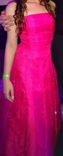 Vestido longo estilo princesa