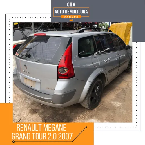 Sucata Renault Megane Grand Tour 2.0 2007 Disponível para venda de peças