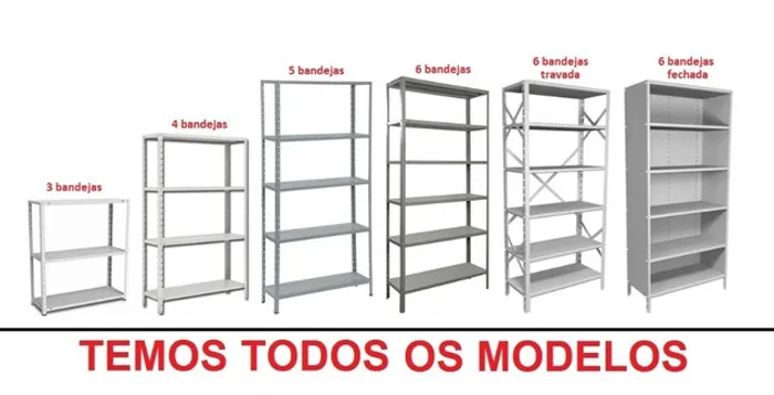 Estante de Aço, Atacado e Varejo, Todos os Tamanhos
