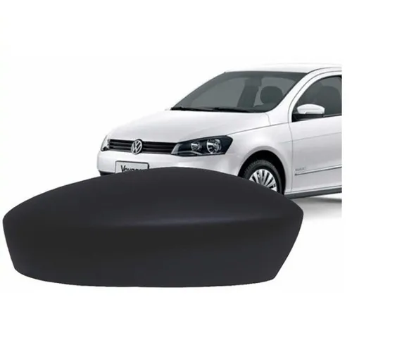 Capa do retrovisor moldura Aplique Preto Gol Voyage Saveiro G6 valor unitario gf