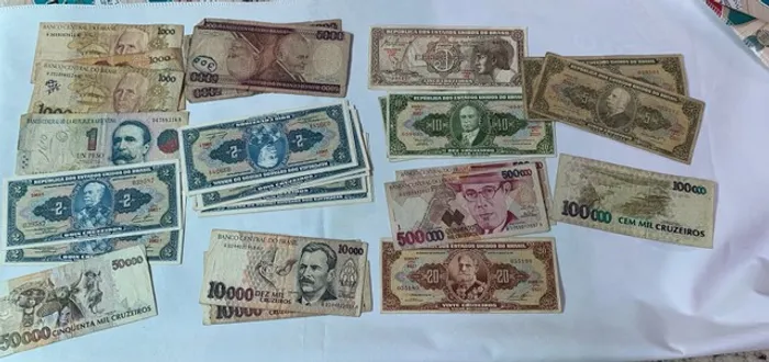  Cédulas antigas Nacionais 32 total