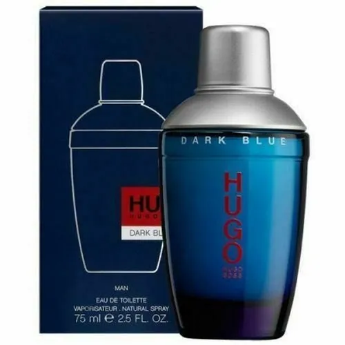 Hugo Boss - Dark Blue - 75ml - Novo! 