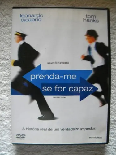 Dvd Prenda-me Se For Capaz Tom Hanks & Leonardo Dicaprio Original.