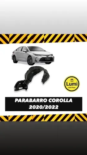 Parabarro Corolla 20/22 - NOVO!!
