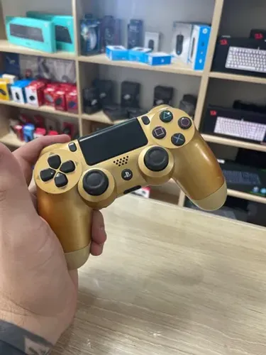 Controle Dourado Original PS4 Seminovo - Parcela sem juros, loja Fisica