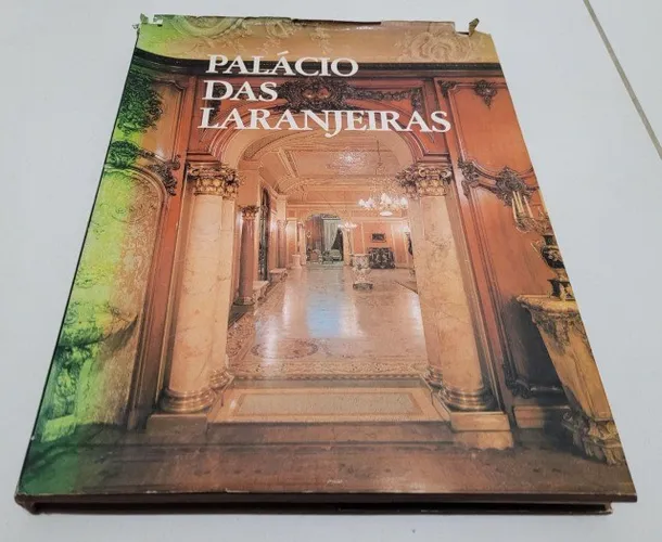 Livro Histórico Do Palácio Das Laranjeiras  bilingue - português e Inglês