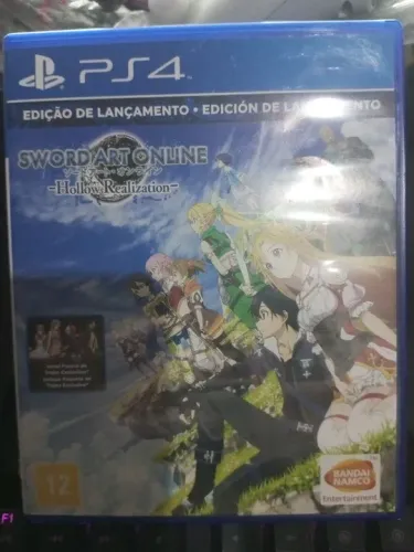 Sword ART online hollow realization jogo PS4 e PS5 game Playstation 