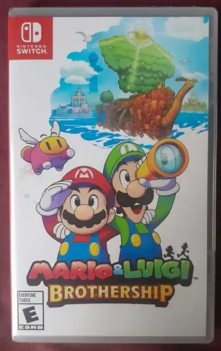 Mario Luigi Brothership Nintendo Switch Novo Lacrado<br>
