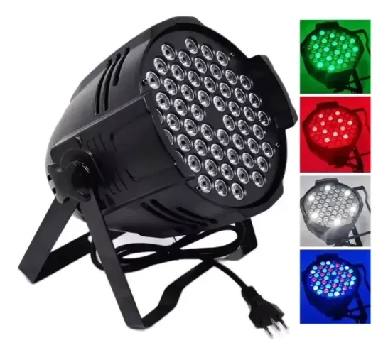 Canhão de Iluminação 54 Leds Rgbw LUATEK - *22