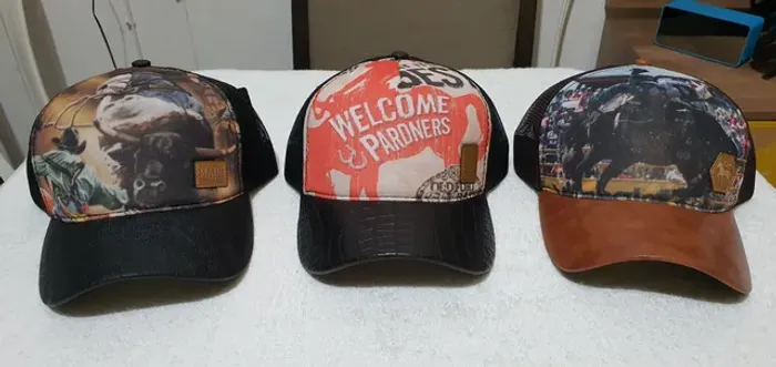 Bonés de Vaquejada de tela 