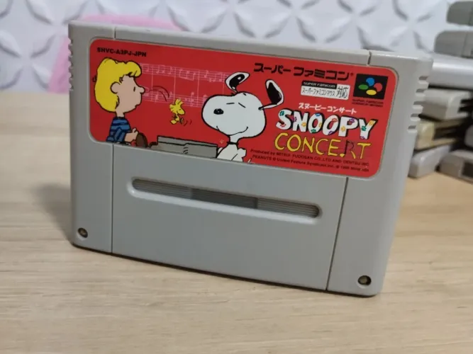 Snoopy Concert - Super Nintendo - Cartucho Original