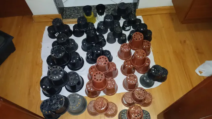 PROMOÇÃO LOTE COM 60 Vasos para Plantas. 