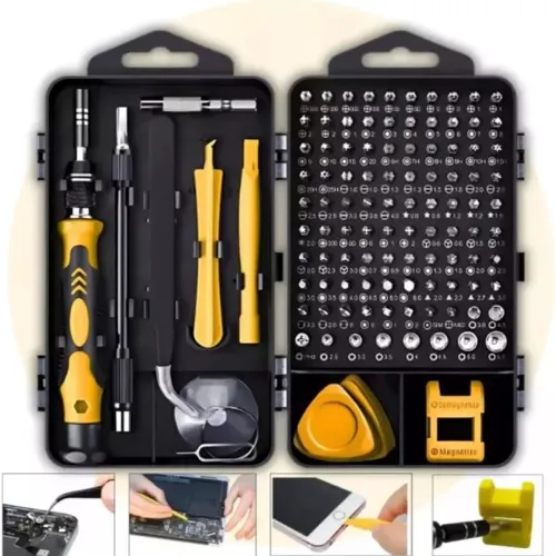 Jogo de Chave Ferramenta Reparo Profissional Multi Uso Kit com 115 Peças - Bomvink