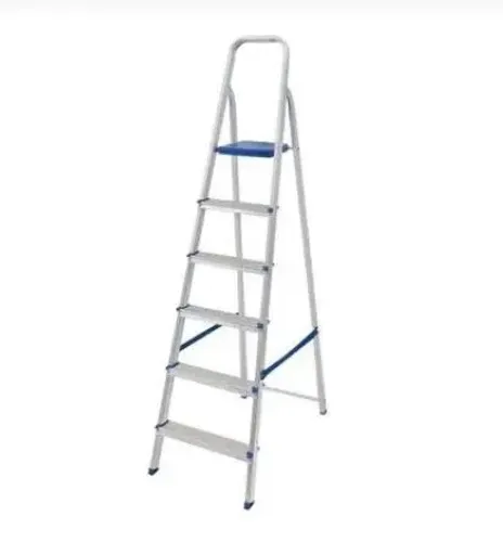 Escada de Alumínio Uso doméstico Mor 6 Degraus 120Kg