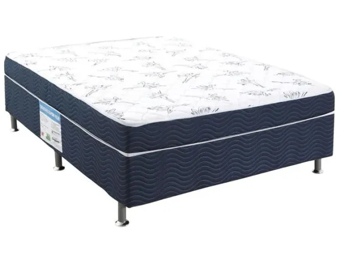 Cama box de casal resistente a 300kg
