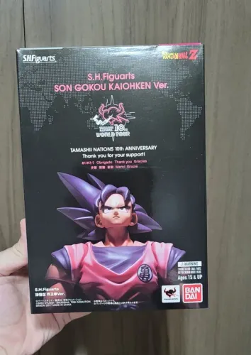 S.H. Shf Sh Figuarts Son Goku Kaioken Ver. Dragon Ball Z Gohan Vegeta Broly Piccolo Vegeto