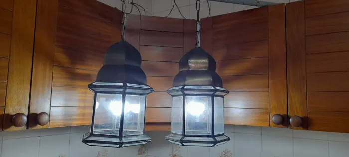 Luminárias de metal , raridade